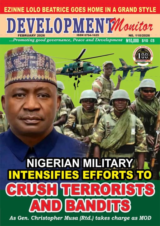 DEVELOPMENT MONITOR INTERNATIONAL MAGAZINE