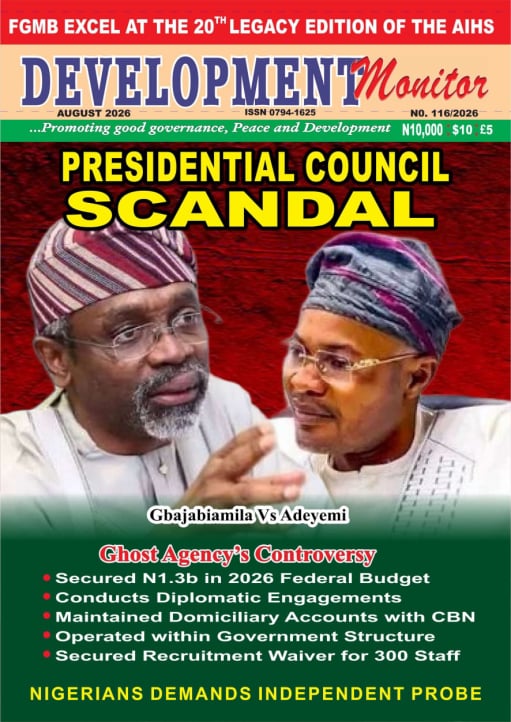 DEVELOPMENT MONITOR INTERNATIONAL MAGAZINE