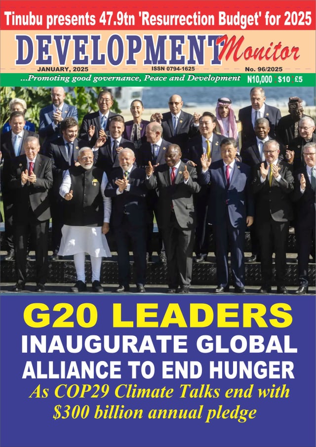 DEVELOPMENT MONITOR INTERNATIONAL MAGAZINE