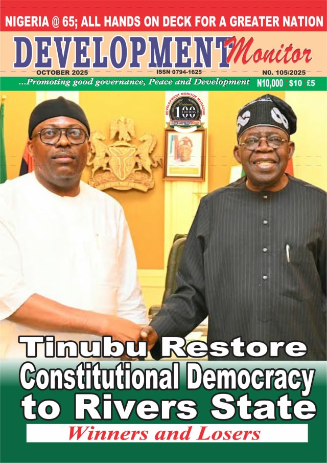 DEVELOPMENT MONITOR INTERNATIONAL MAGAZINE